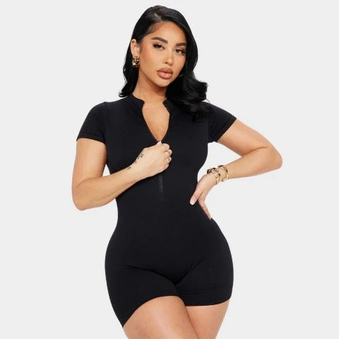 Enterizo corto manga corta SupplexFit