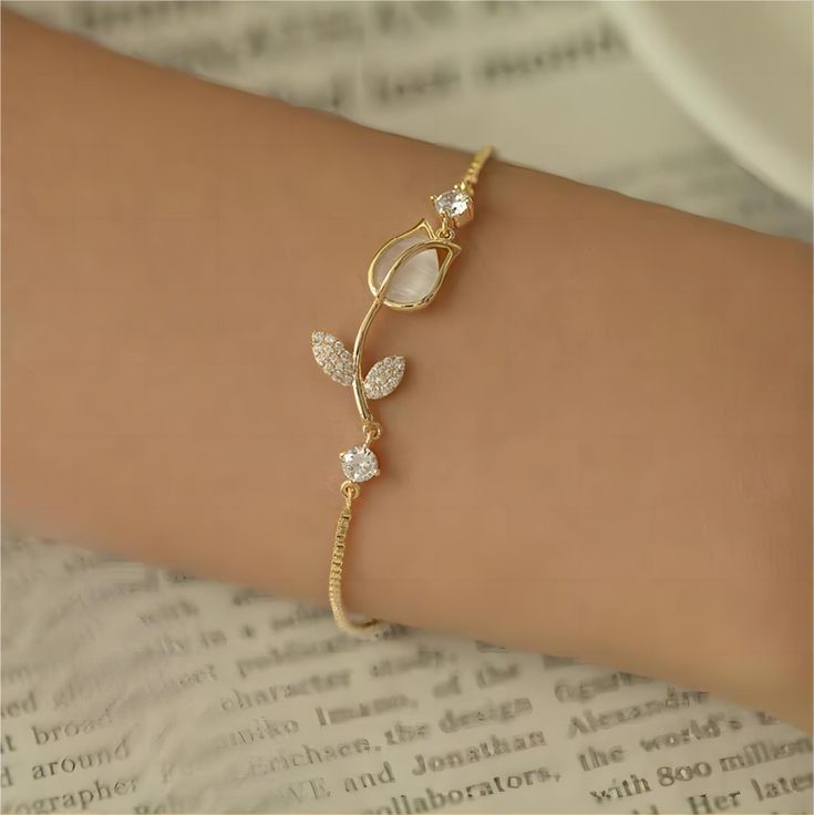 Pulsera Tulipán - Delicadeza que florece en ti