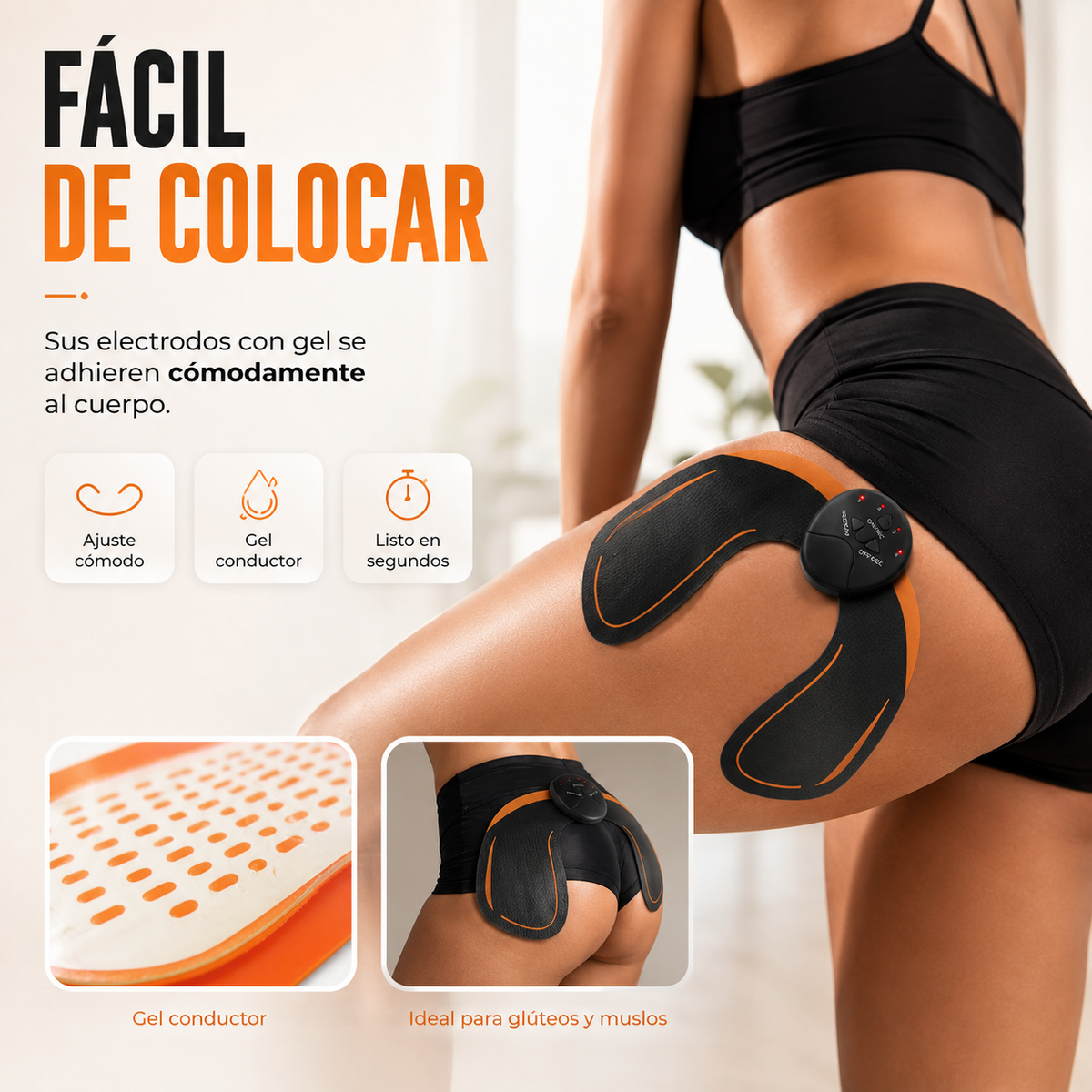 Electroestimulador Muscular de Glúteos Recargable⚡✨