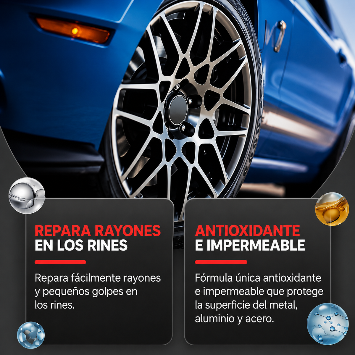 Lápiz Reparador de Arañazos para Rines y Ruedas (Oferta x3)✏️🚗