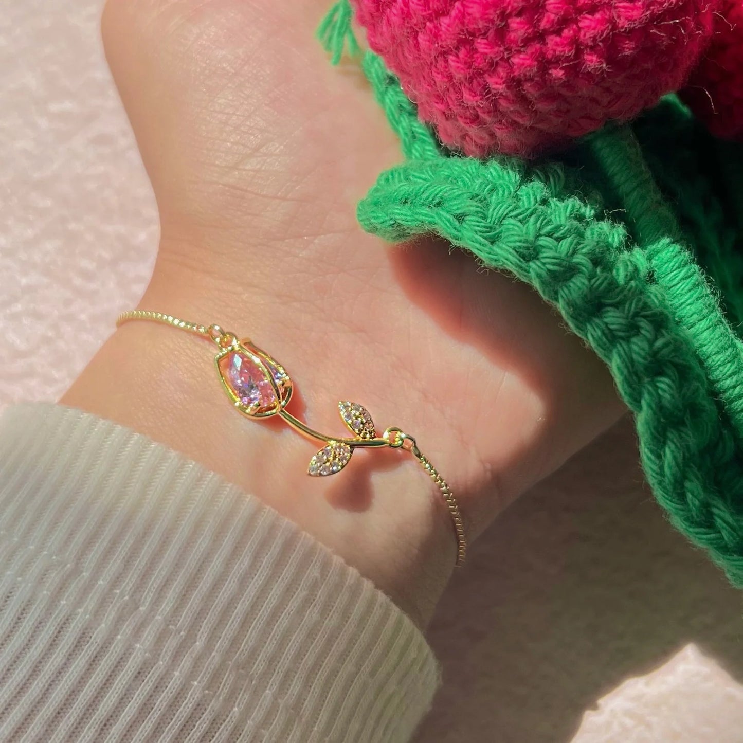 Pulsera Tulipán - Delicadeza que florece en ti