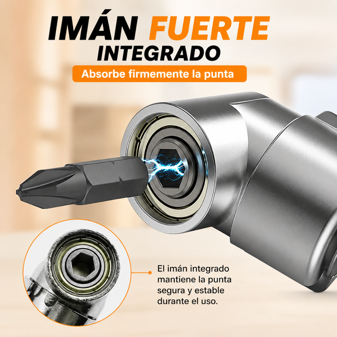 📐 Adaptadores de Ángulo Recto DrillExtension x2