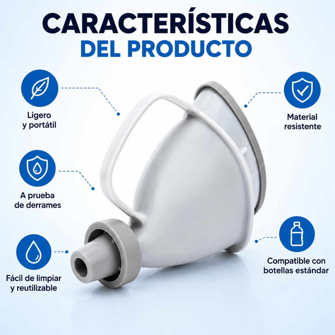🚗 Urinario Portátil Extensible FlexiPee™