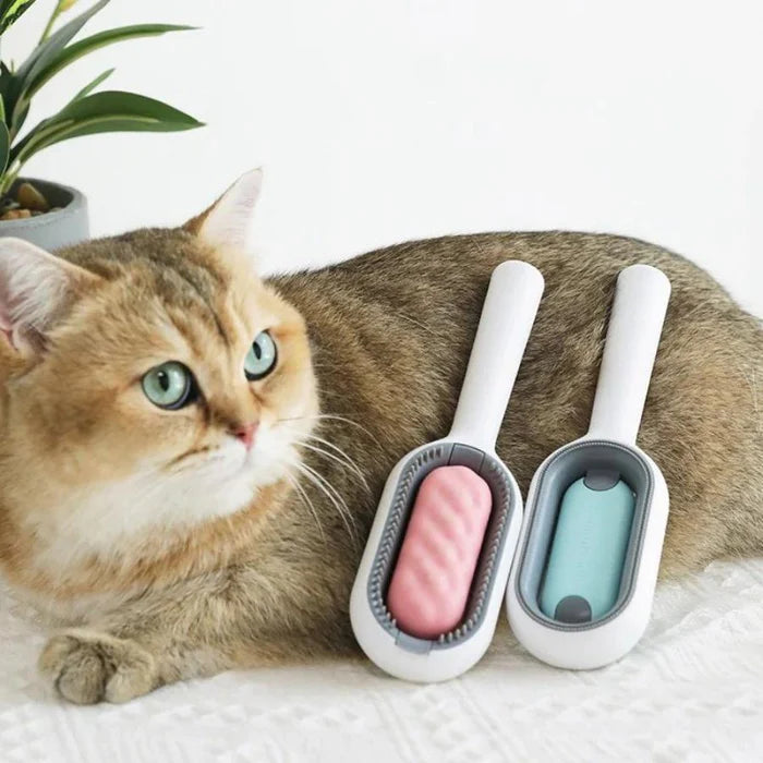 Combo cepillo anti-pelos para gatos😺Esencia 20ml + Toallas