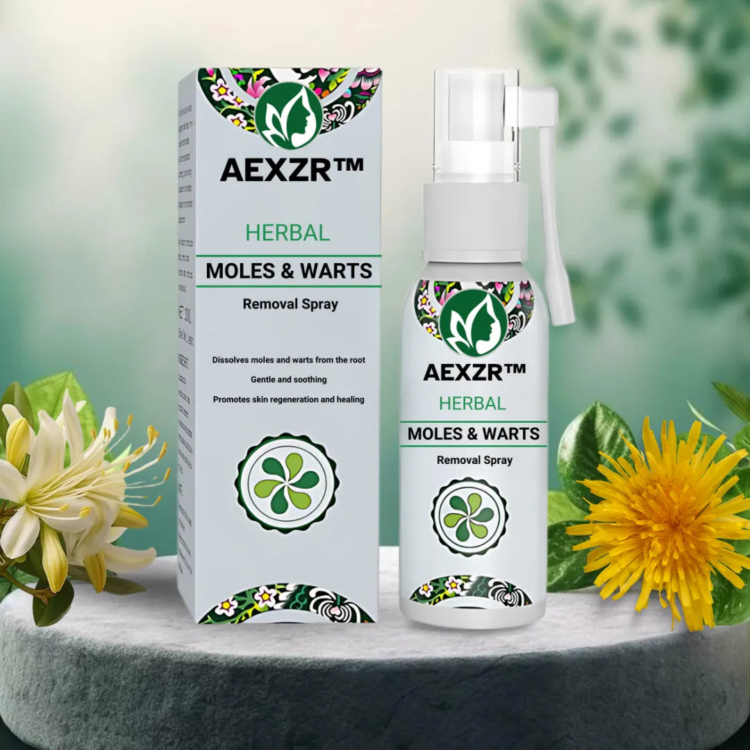 AEXZR™ Spray a base de hierbas para eliminar lunares y verrugas