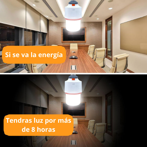 Bombillo LED de emergencia para corte de energía💡