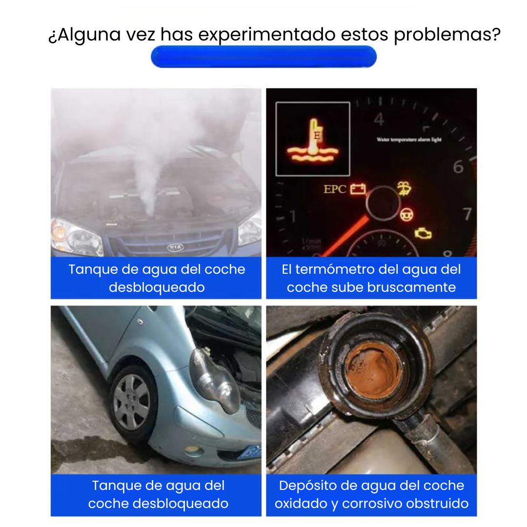 RadiaMax™ Limpiador de Radiadores y Sistemas de Refrigeración🧰🚘