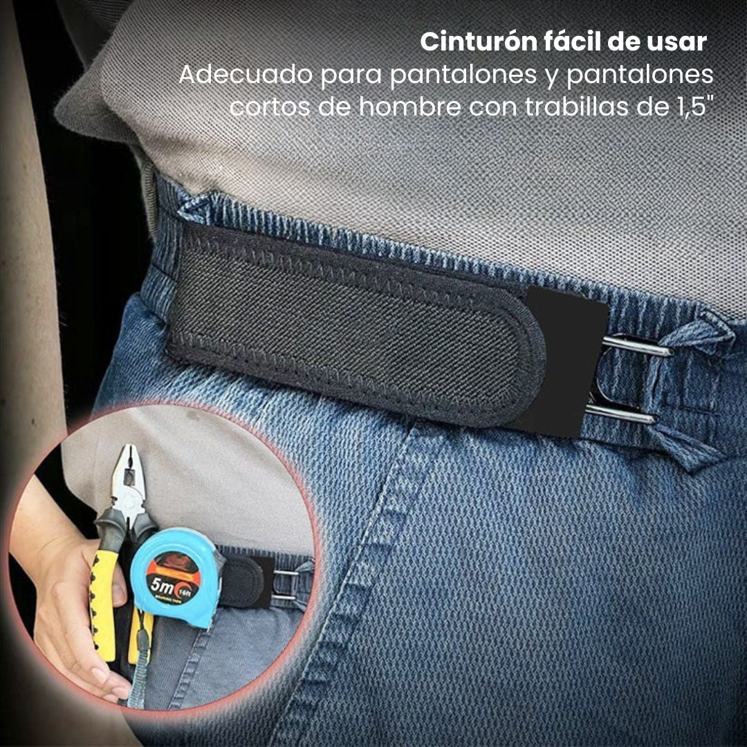 👖 Cinturón Elástico Sin Hebilla: Comodidad Invisible