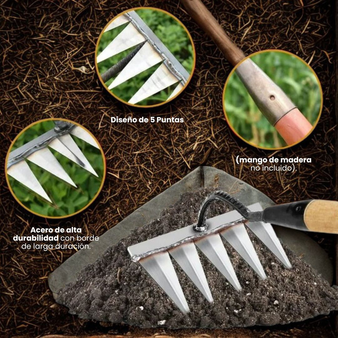🌿 Herramienta de jardinería multifuncional: Cuidado del suelo