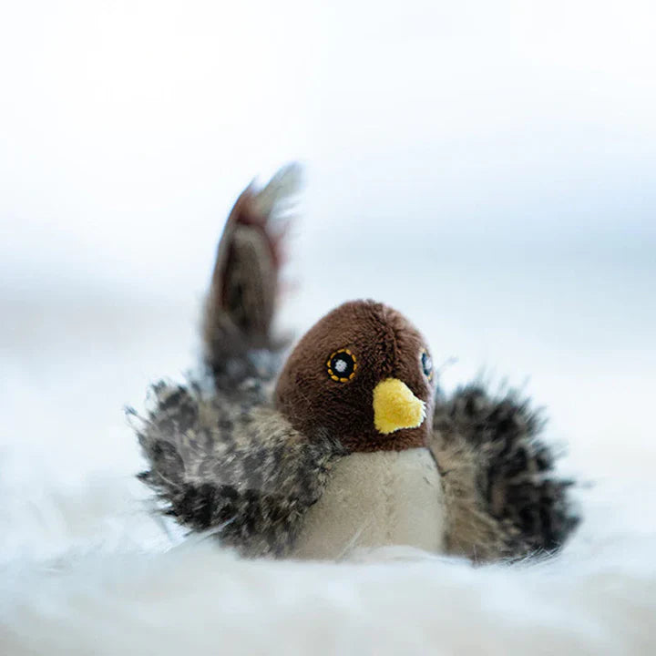 Catfri® BirdToy: juguete interactivo de pájaro melódico para gatos