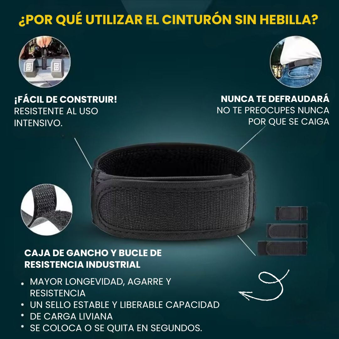 👖 Cinturón Elástico Sin Hebilla: Comodidad Invisible