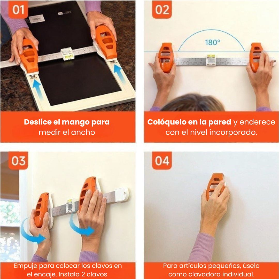 🖼️ Dispositivo para Colgar Cuadros HangNow™ Premium