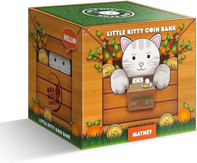 Alcancía De Gato Roba Monedas®
