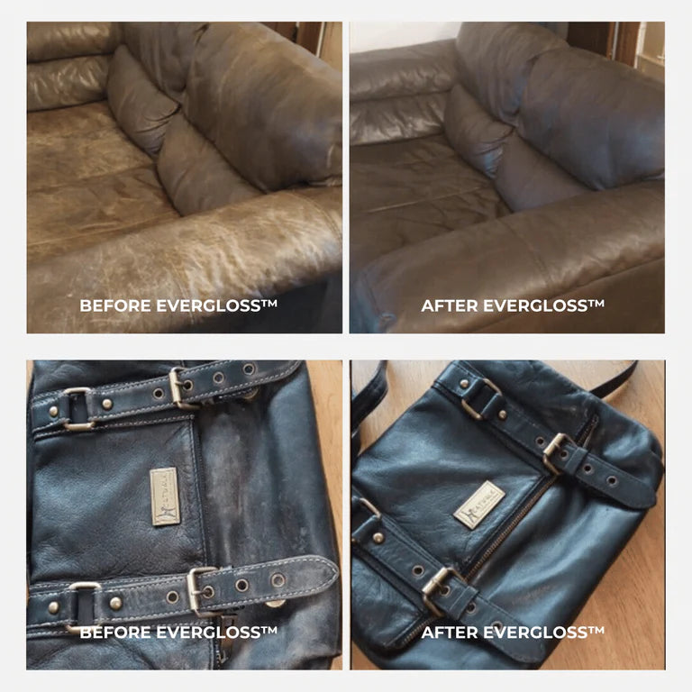 EverGloss™ Reparador de cuero y muebles + Cepillo aplicador