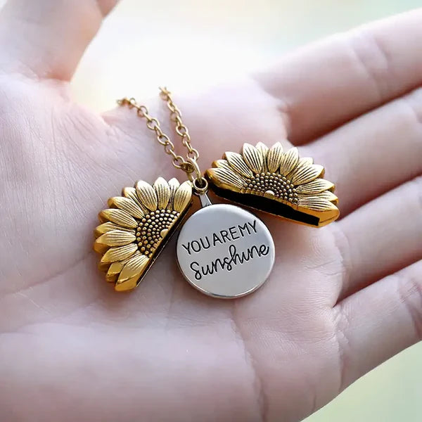 COMBO X2 COLLARES "TU ERES MI SOL"🌻 CAJA DE REGALO INCLUIDA