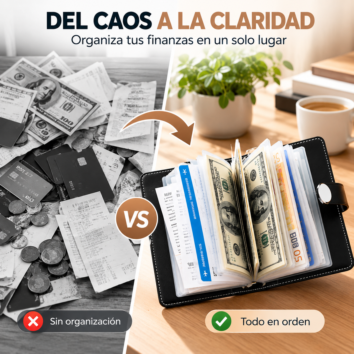 Cuaderno de Ahorros y Gestión Financiera con Cerradura de Combinación 📒🔒