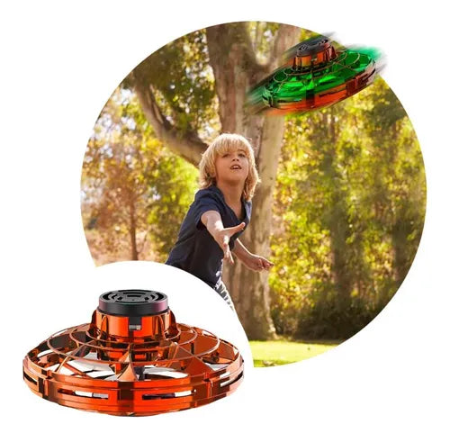 Dron Mini Ovni Volador Led Recargable Boomerang 🛸