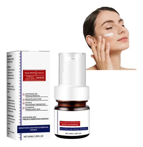 Crema facial blanqueadora para pecas, elimina el melasma y las manchas oscuras