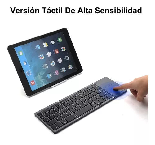 Teclado Plegable UltraSlim: Compacto, portátil y poderoso.