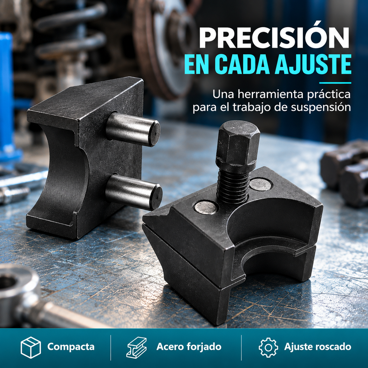 Herramienta Separadora y Expansora de Puntal de Suspensión🔩🚗