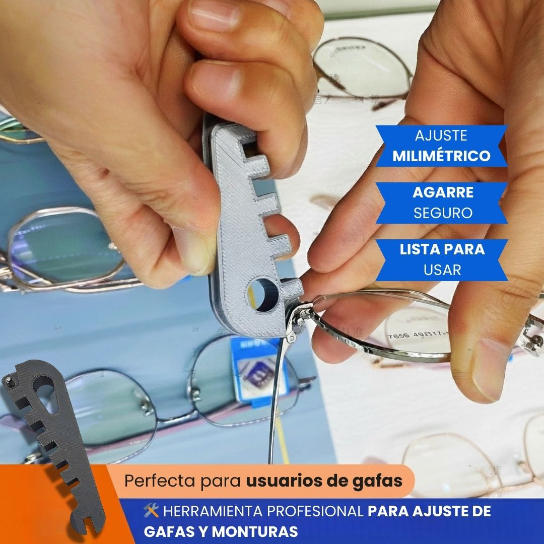 🛠️ Herramienta Profesional para Ajuste de Gafas y Monturas PAGA 2 LLEVA 5