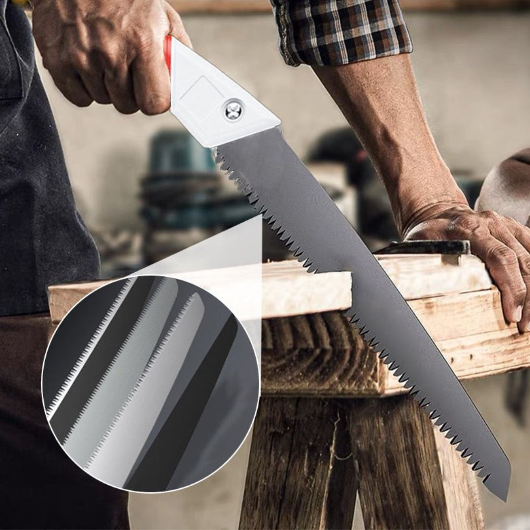 DuoCut Pro™: SET X2 SIERRAS PROFESIONALES EN ACERO SK5🪚