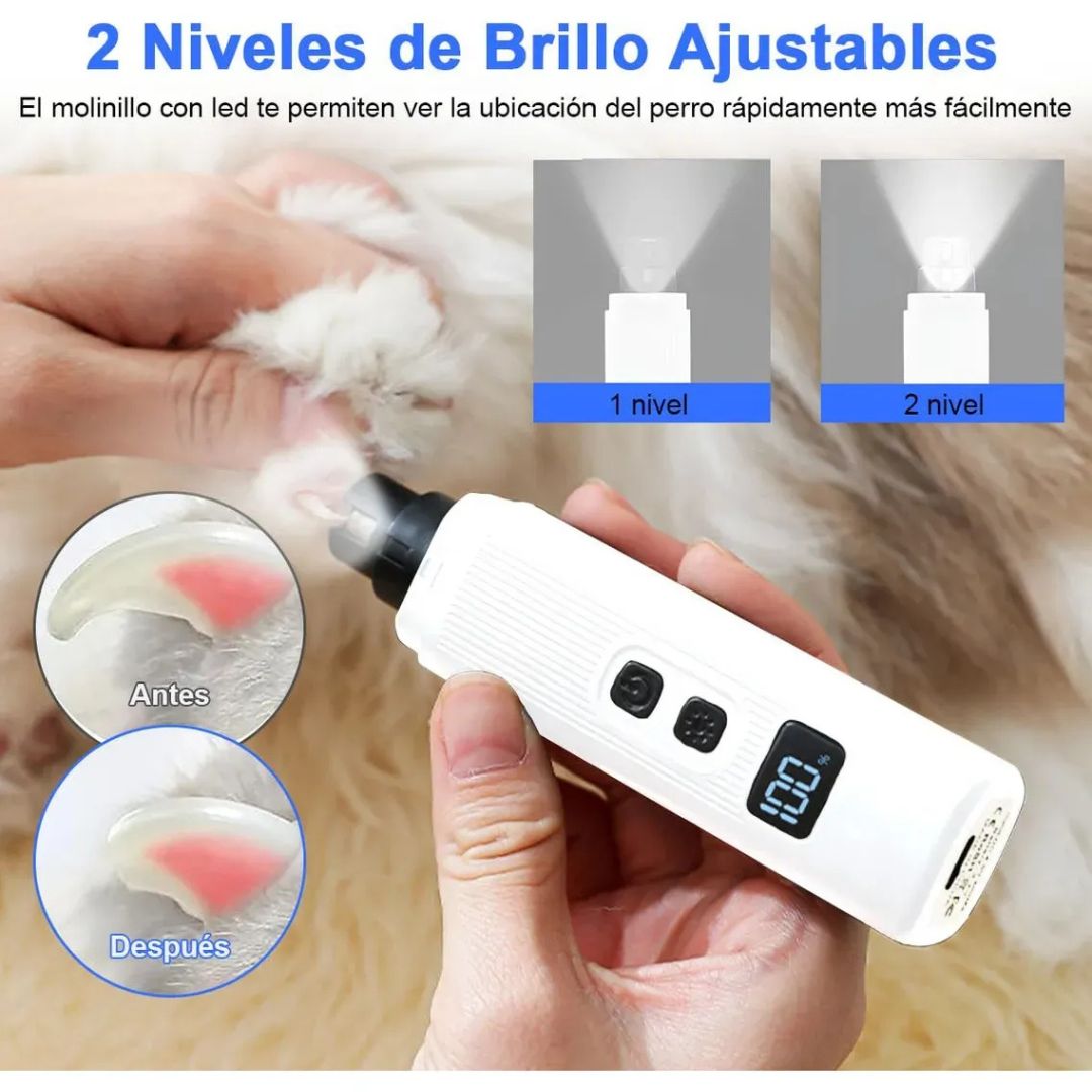 💅🏻CORTAÚÑAS LED PROFESIONAL: Luz de alta precisión para un corte seguro y sin dolor