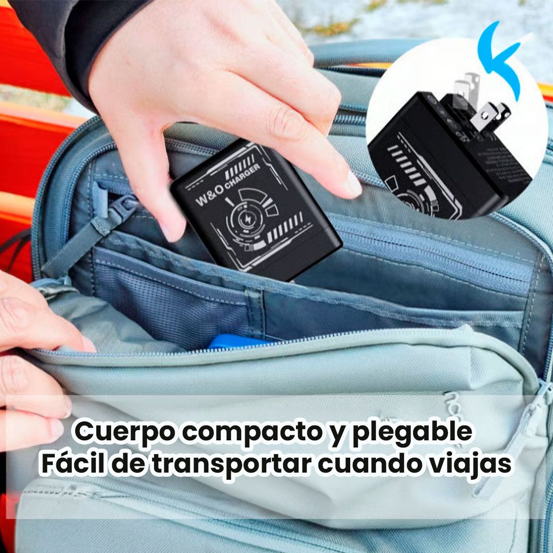 🔌Cargador retráctil pro: carga rápida 2 en 1