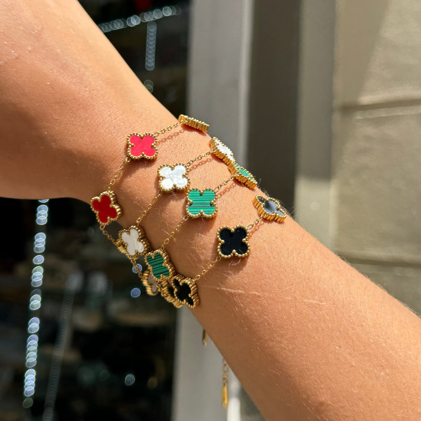 Pulsera Trébol Van Cleef® Suerte, protección y estilo en una joya