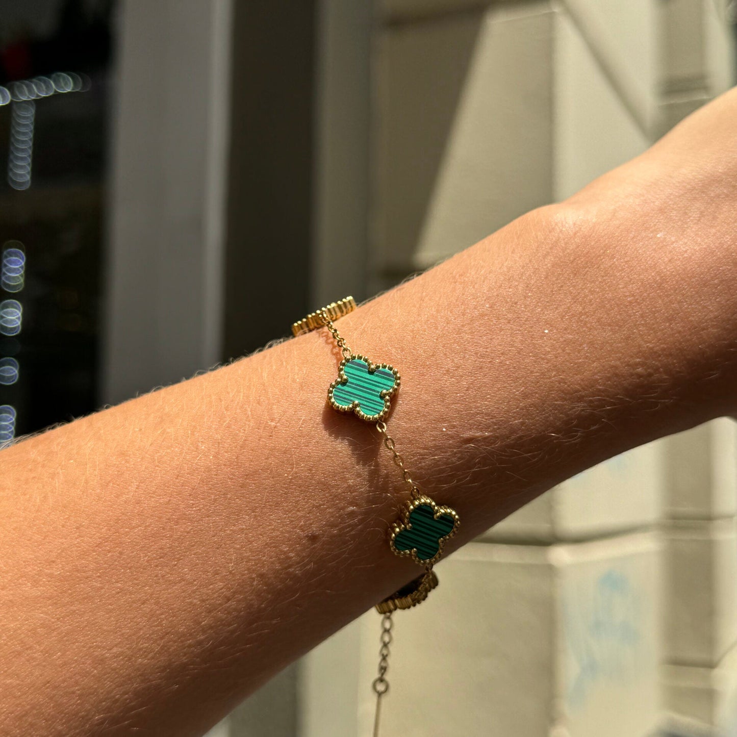Pulsera Trébol Van Cleef® Suerte, protección y estilo en una joya