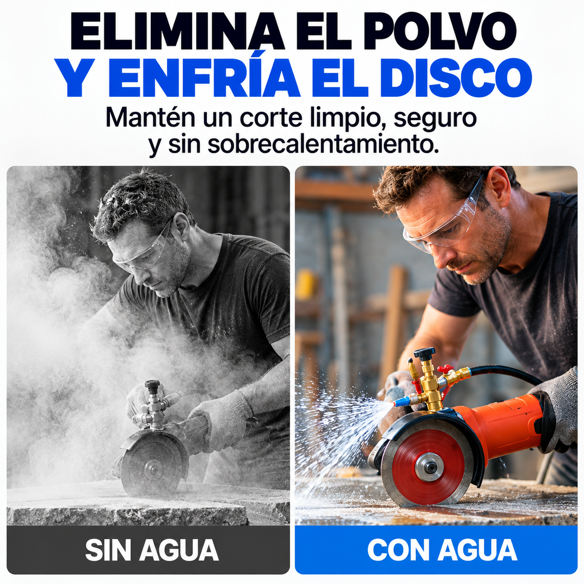 Kit Pulidora con Bomba Sumergible y Manguera de 5 m🌊🛠️