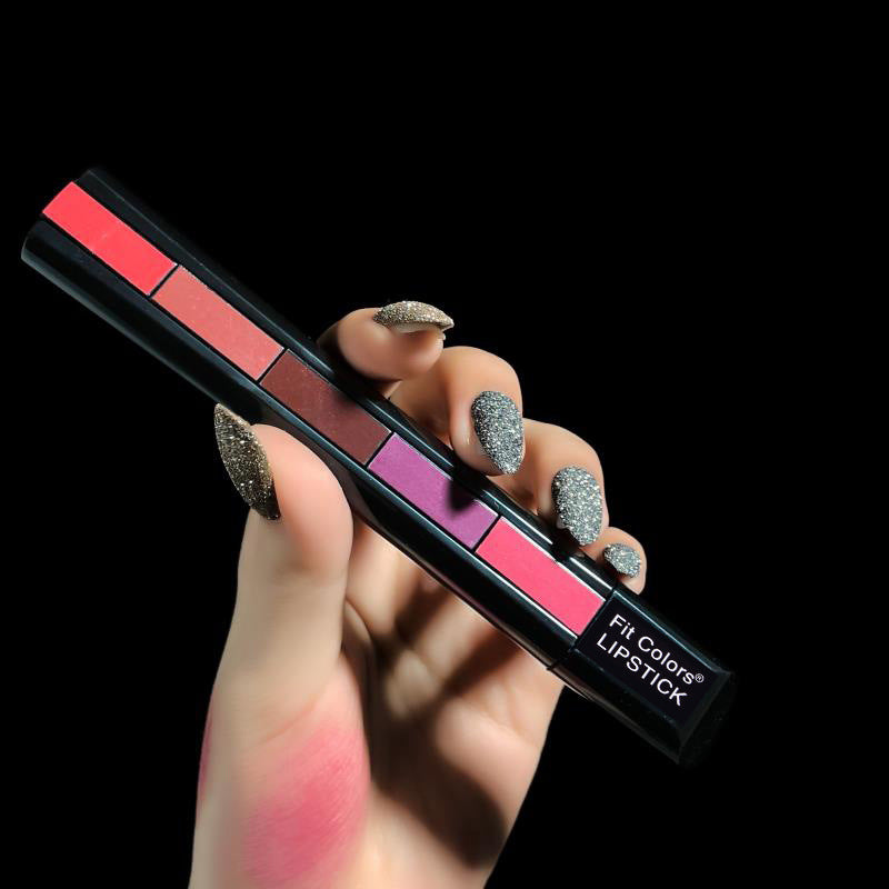 Labial 5 en 1 💄 Efecto mate larga duración