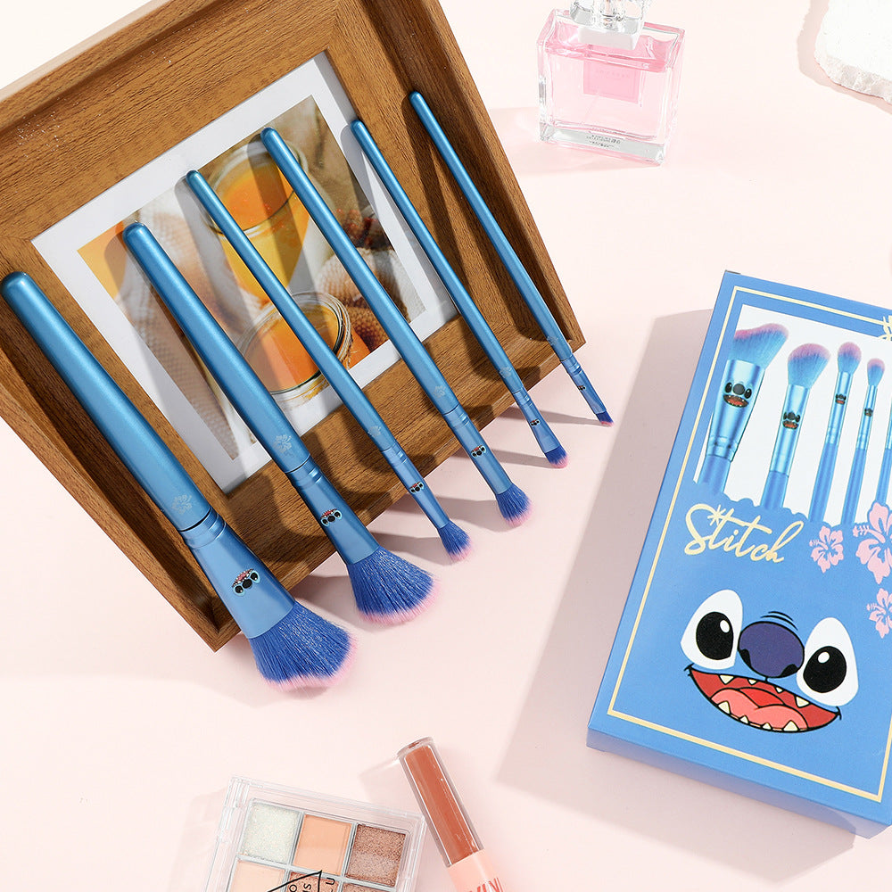 SET DE BROCHAS DE MAQUILLAJE STITCH - Magia y exclusividad