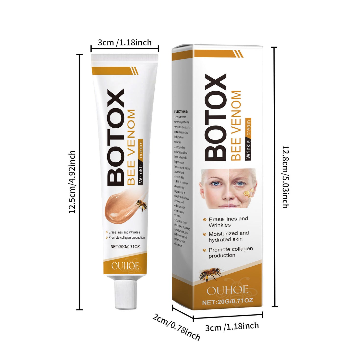 Crema Reafirmante BotoxLax™ con Veneno de Abeja