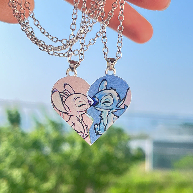Colgante Stitch Love™ Dos mitades, un solo corazón