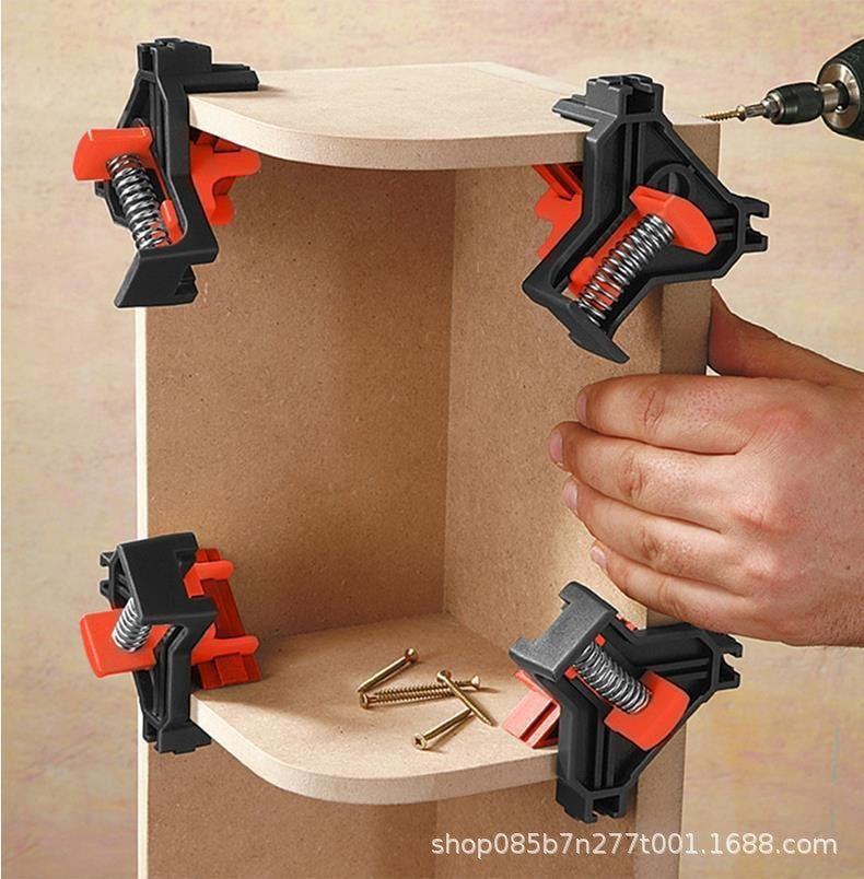 KIT DE 4 ABRAZADERAS PARA MADERA: CORNER MATE®