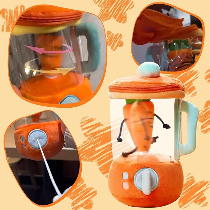 SpinCarrot™ Peluche Licuadora Zanahoria