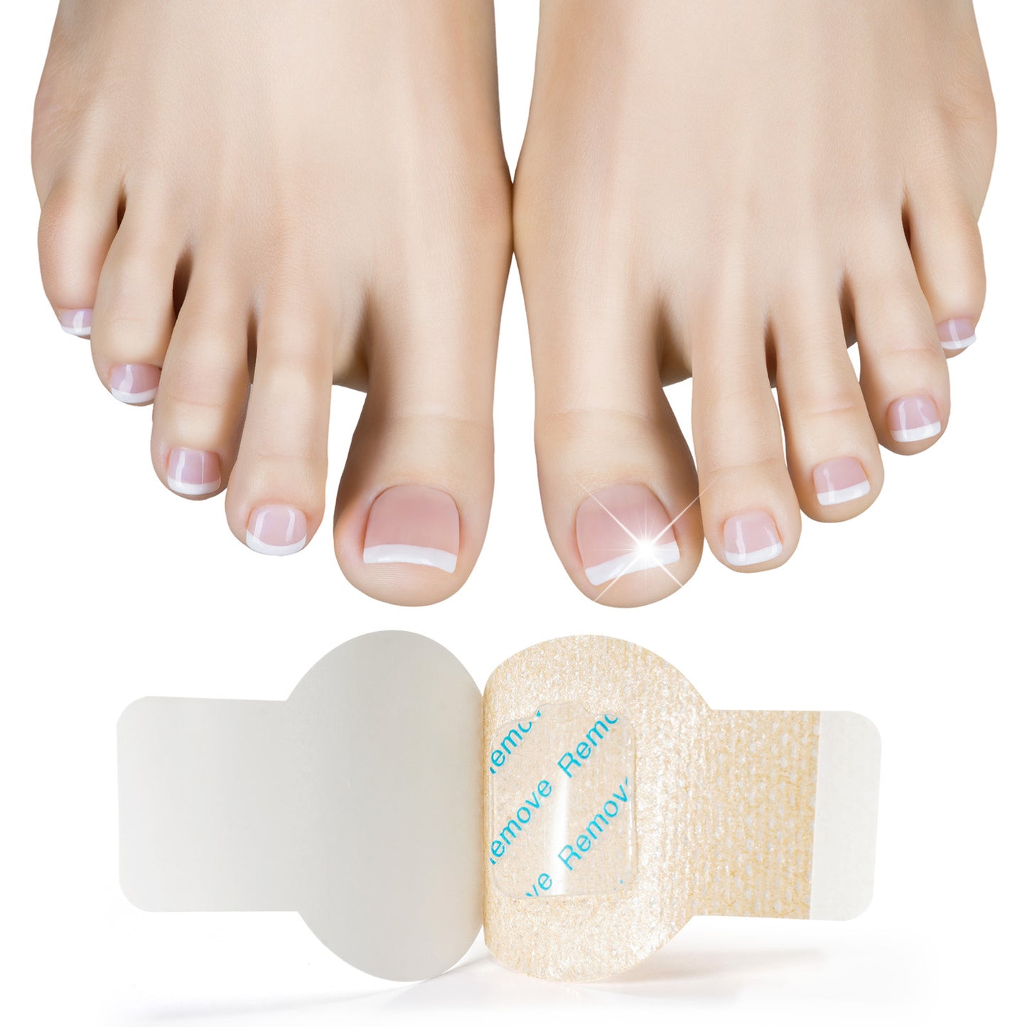Parches Desinfectantes UltraPie x21 – Cuidado Antihongos para Uñas