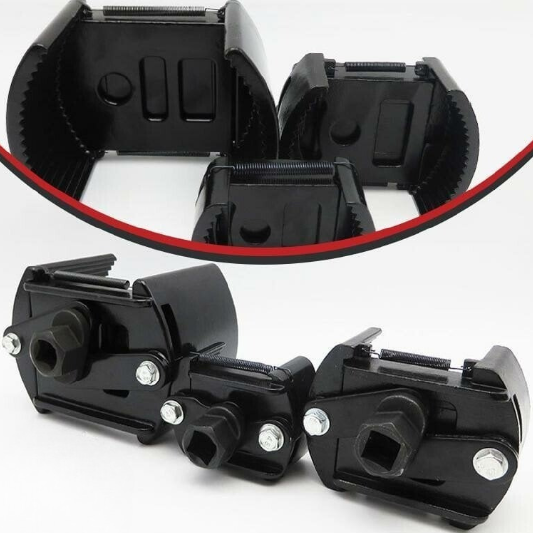 LLAVE DE FILTRO AJUSTABLE REVERSIBLE: Diseño de Doble Punta en U de Alta Resistencia🧰⚙️