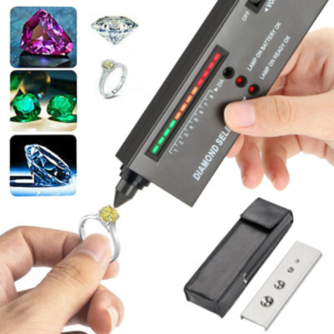 PROBADOR DE DIAMANTES PROFESIONAL: Selector de gemas y alta precisión💎💍