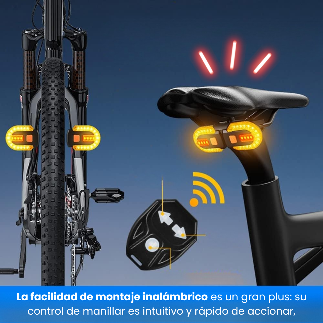 KIT DE DIRECCIONALES LED: Control inalámbrico y seguridad inteligente💡