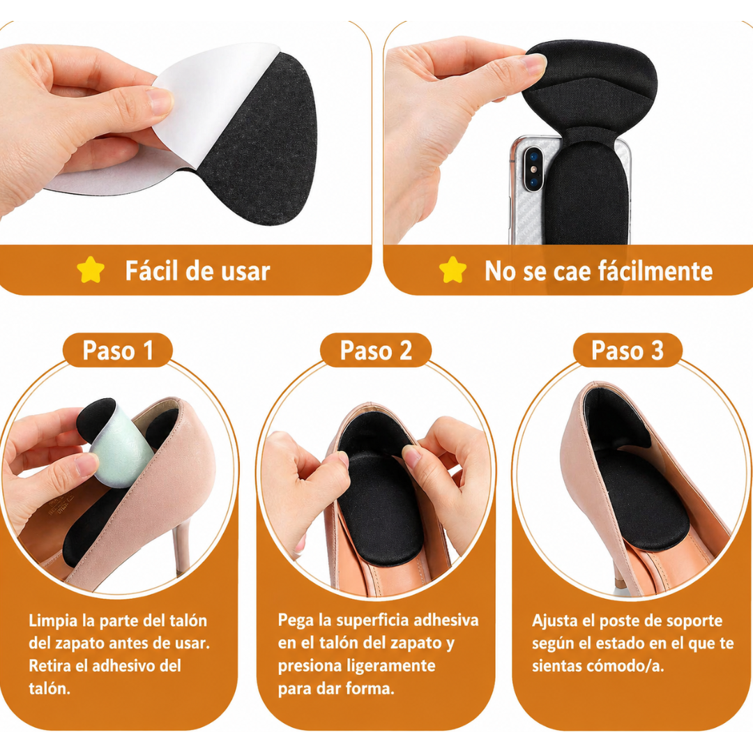Almohadillas Pro-Comfort | Kit de Ajuste y Protección de Talón (2 Pares)👠👟