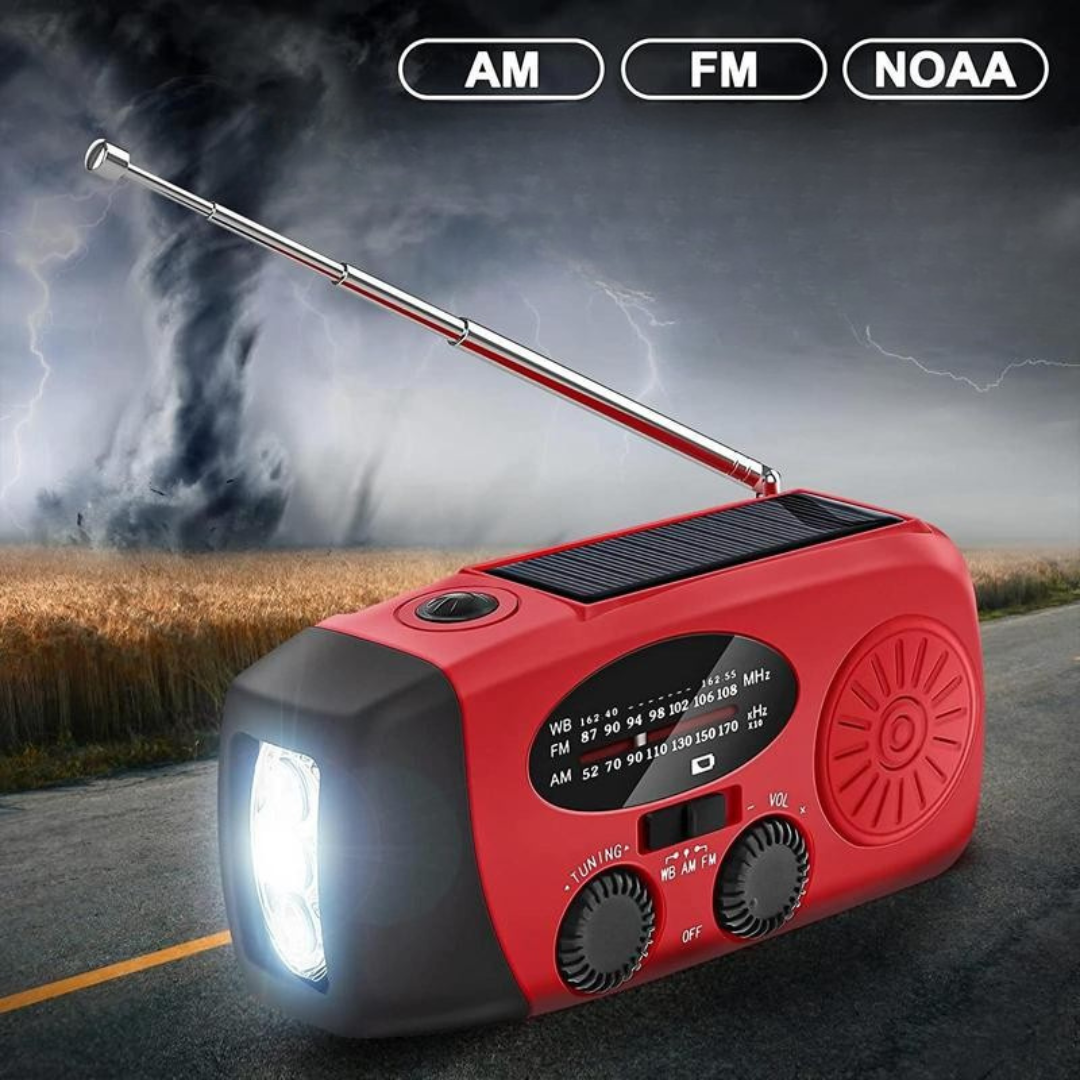 RADIO SOLAR MULTIFUNCIONAL: Compañía inagotable y diseño retro📻