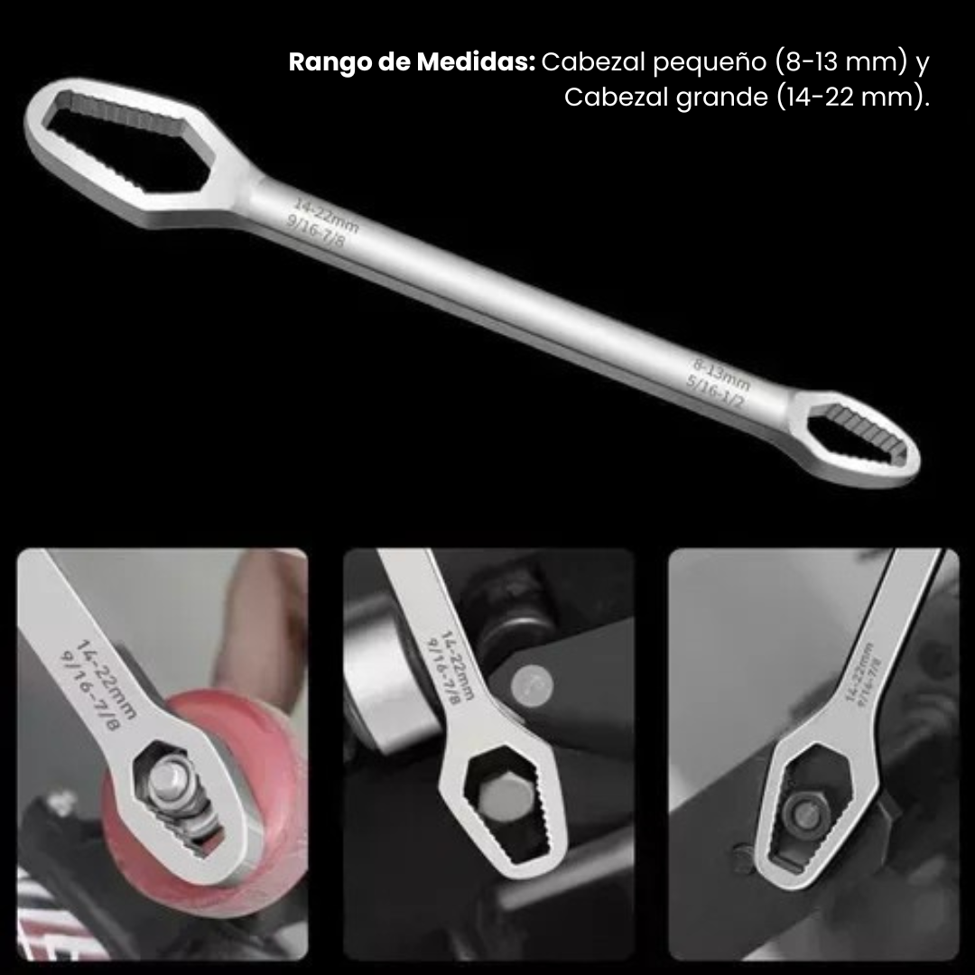 LLAVE TORX UNIVERSAL: Diseño de Doble Cabezal Autoajustable🔧