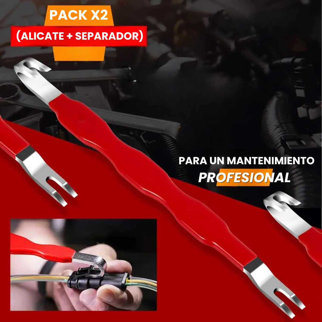 SET DE EXTRACCIÓN ELÉCTRICA: Alicates de precisión y separador de doble punta🧰