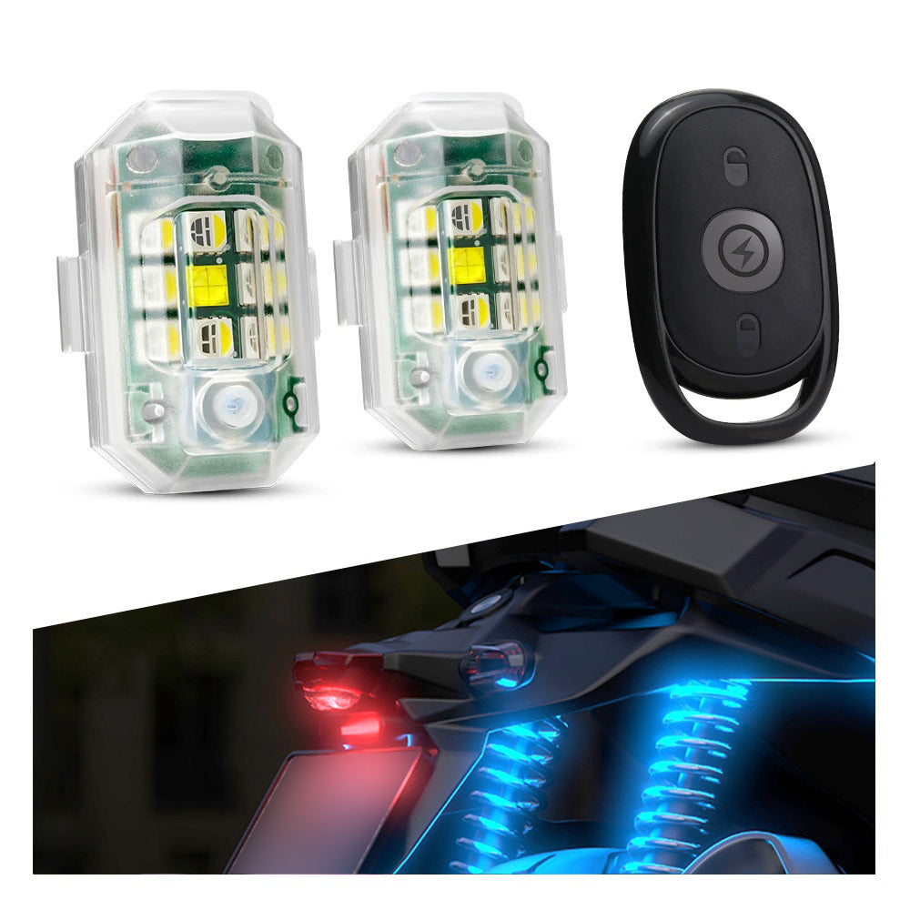 Luz LED multipropósito con control remoto Wifi Pack x2 unidades