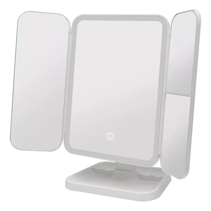 ESPEJO DE MAQUILLAJE LED TRIPLE