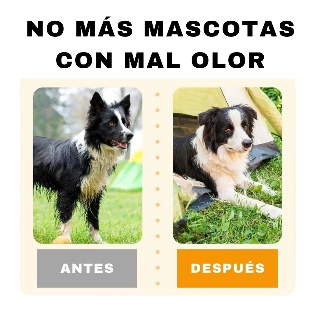 TOALLITAS GUANTES DE LIMPIEZA NUTRITIVAS PARA MASCOTAS (30 unds)