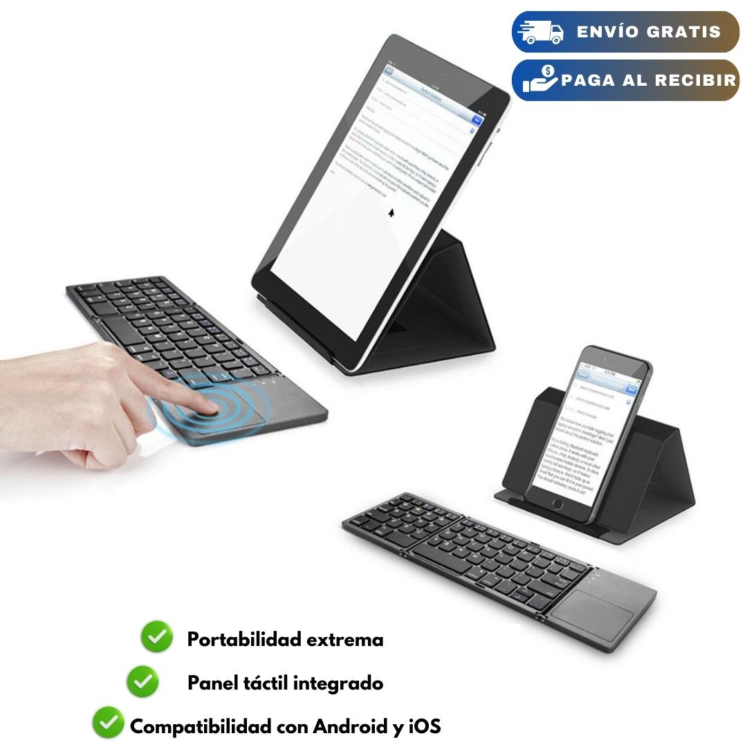 Teclado Plegable UltraSlim: Compacto, portátil y poderoso.