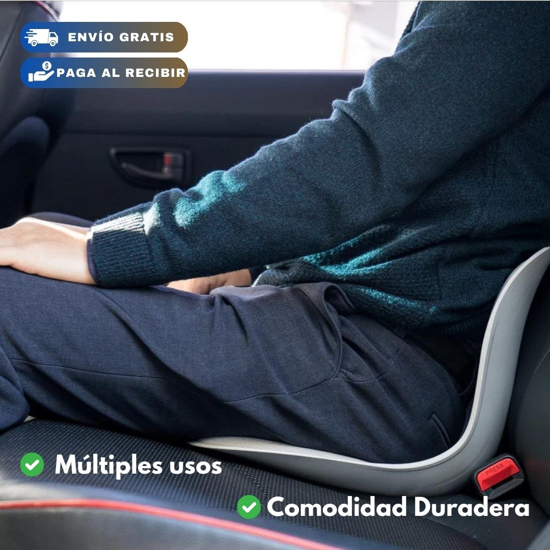 COJÍN DE SOPORTE LUMBAR ERGONÓMICO